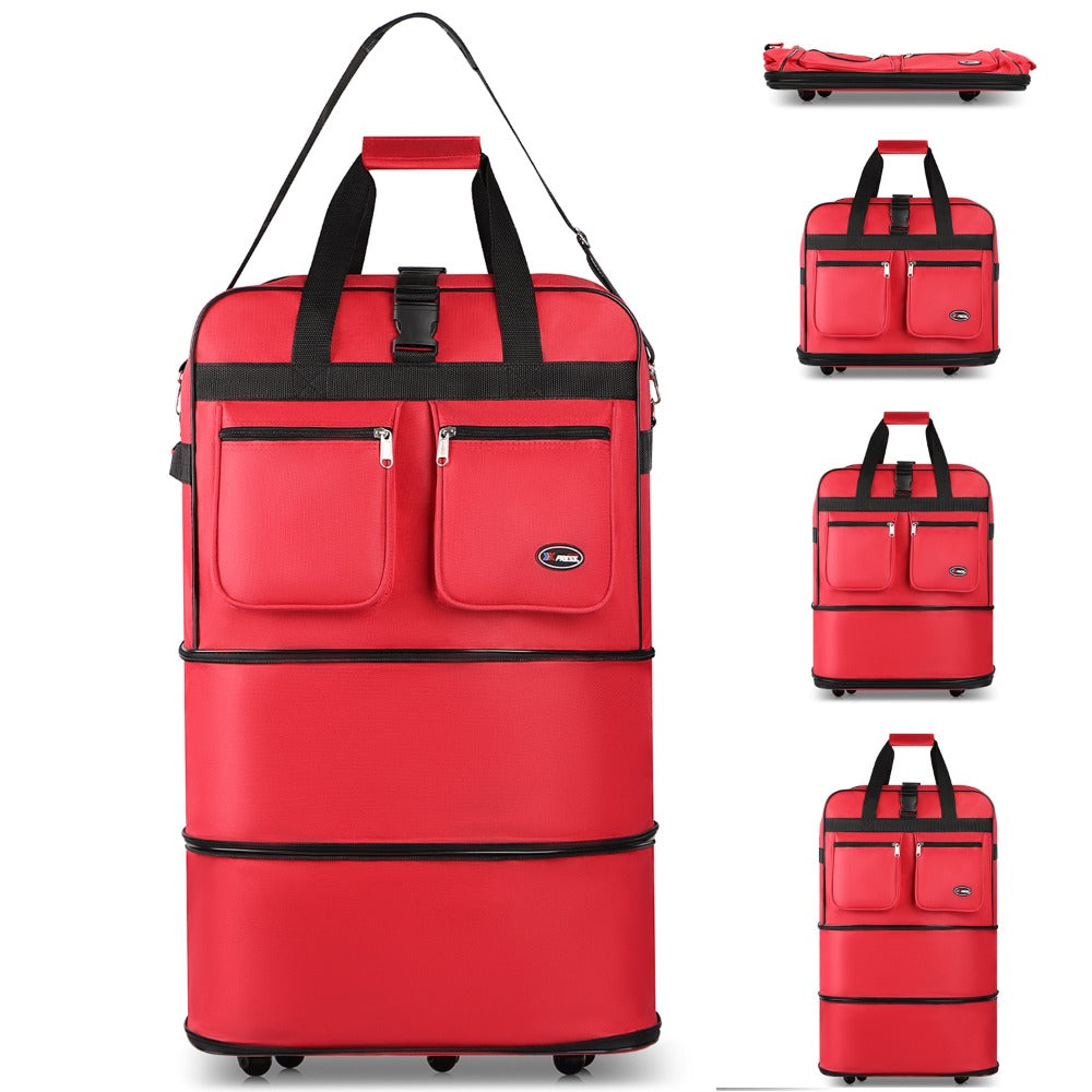 Carry On Luggage – 40 Inch, Expandable, Foldable, Spinner Wheels – detail view 9