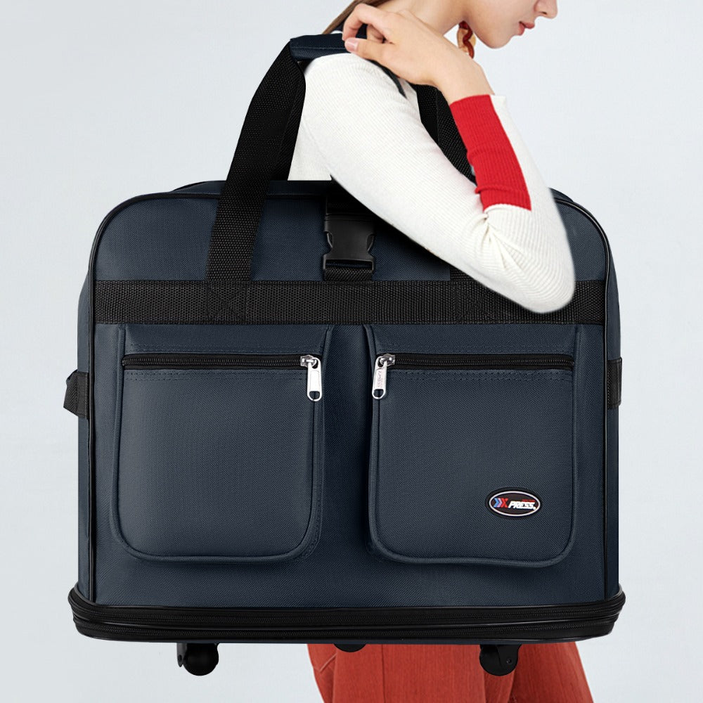 Carry On Luggage – 40 Inch, Expandable, Foldable, Spinner Wheels – detail view 10
