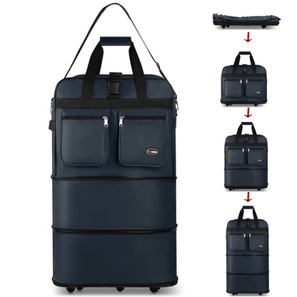 Carry On Luggage – 40 Inch, Expandable, Foldable, Spinner Wheels – detail view 3