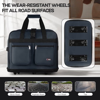 Carry On Luggage – 40 Inch, Expandable, Foldable, Spinner Wheels – detail view 48