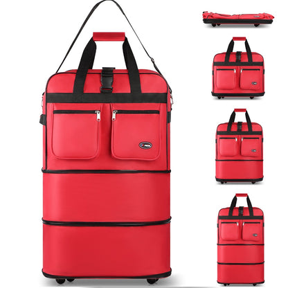 Carry On Luggage – 40 Inch, Expandable, Foldable, Spinner Wheels – detail view 7