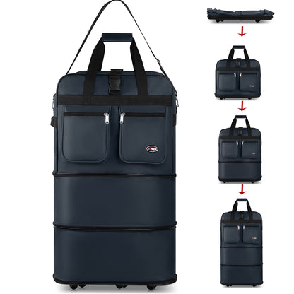 Carry On Luggage – 40 Inch, Expandable, Foldable, Spinner Wheels – detail view 72