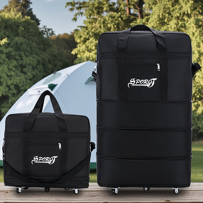 Carry On Luggage – 42 Inch, Expandable, Waterproof, Foldable – detail view 11