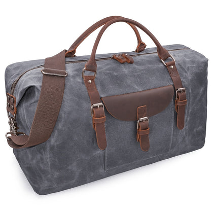 Carry On Luggage – Canvas, Waterproof, Oversized, for Travel – front view - product view 14