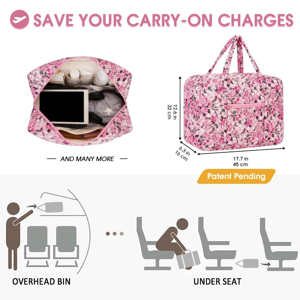 Carry On Luggage – Corduroy, Quilted, for Travel – detail view 8