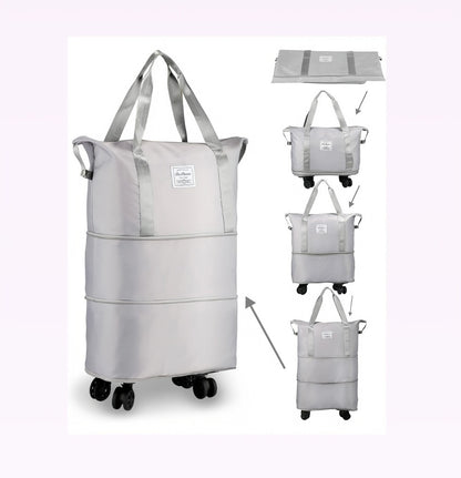 Carry On Luggage – Expandable, Rolling Duffel Detachable Wheels Expandable – detail view 17