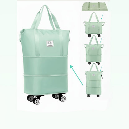 Carry On Luggage – Expandable, Rolling Duffel Detachable Wheels Expandable – detail view 2