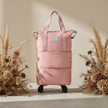 Carry On Luggage – Expandable, Rolling Duffel Detachable Wheels Expandable – detail view 8