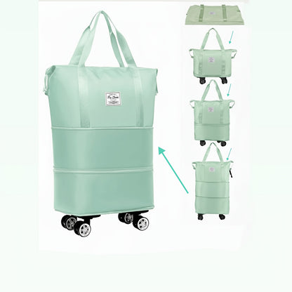 Carry On Luggage – Expandable, Rolling Duffel Detachable Wheels Expandable – detail view 21