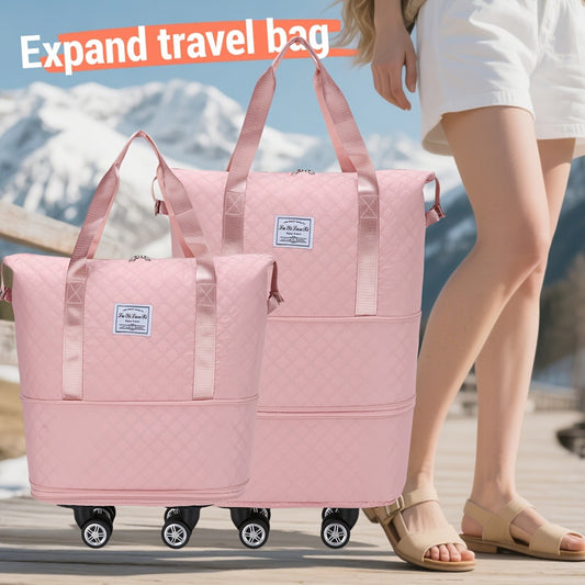 Carry On Luggage – Expandable, Foldable, for Travel – front view