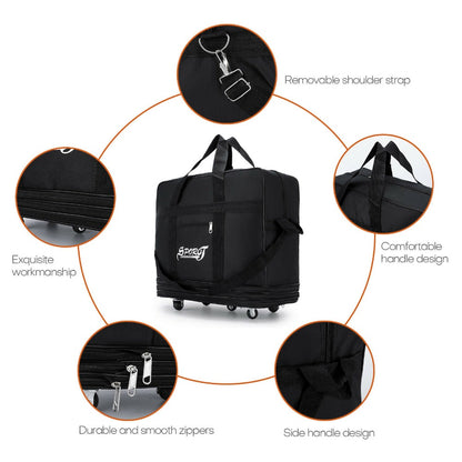 Carry On Luggage – Expandable, Foldable, for Travel – detail view 6