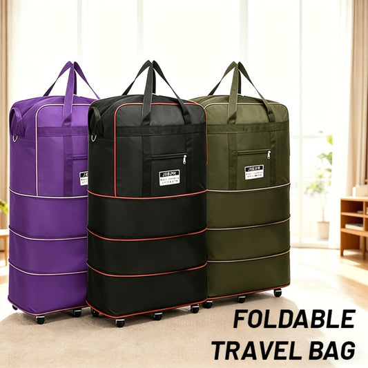 Carry On Luggage – Foldable, Large Capacity, Expandable, for Travel – front view