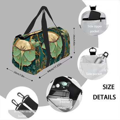 Carry On Luggage – Large Capacity, Adjustable Strap – detail view 9