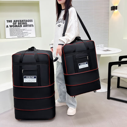 Carry On Luggage – Large Capacity, Foldable, Expandable, for Travel – front view