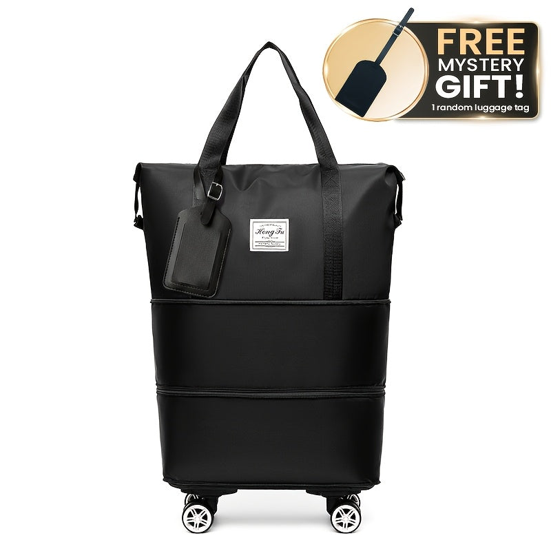 Carry On Luggage – Nylon, Expandable, Foldable, for Travel – alternate view