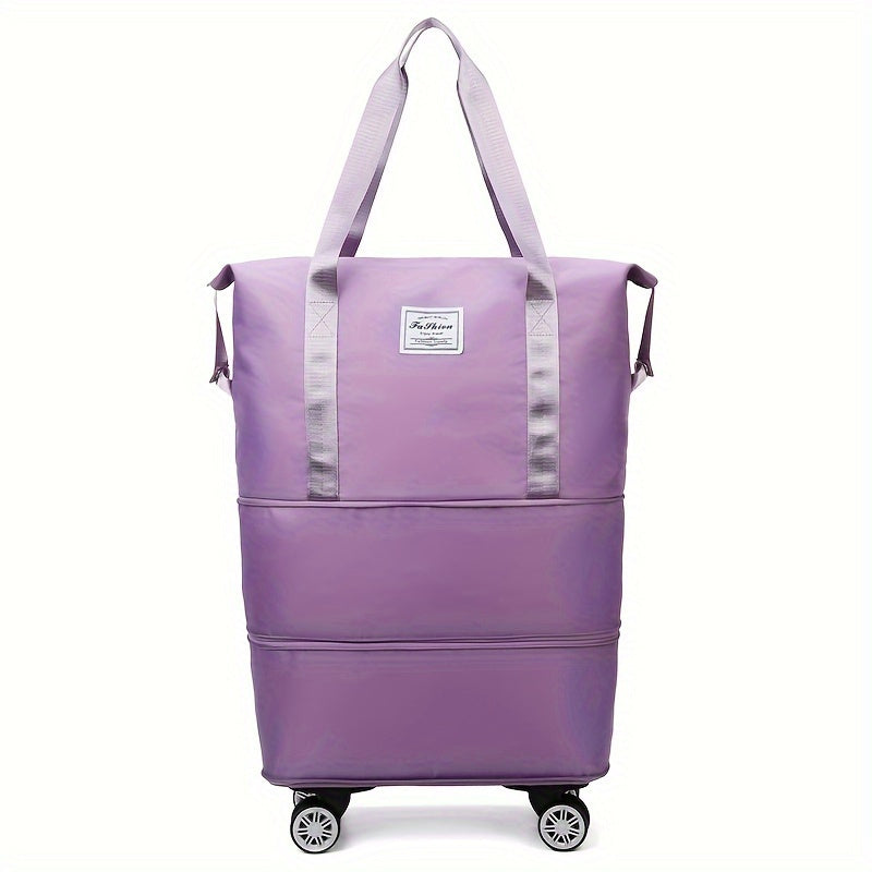 Carry On Luggage – Nylon, Foldable, Large Capacity, Lightweight – detail view 14