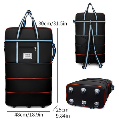 Carry On Luggage – Oversized, Expandable, for Travel – detail view 13