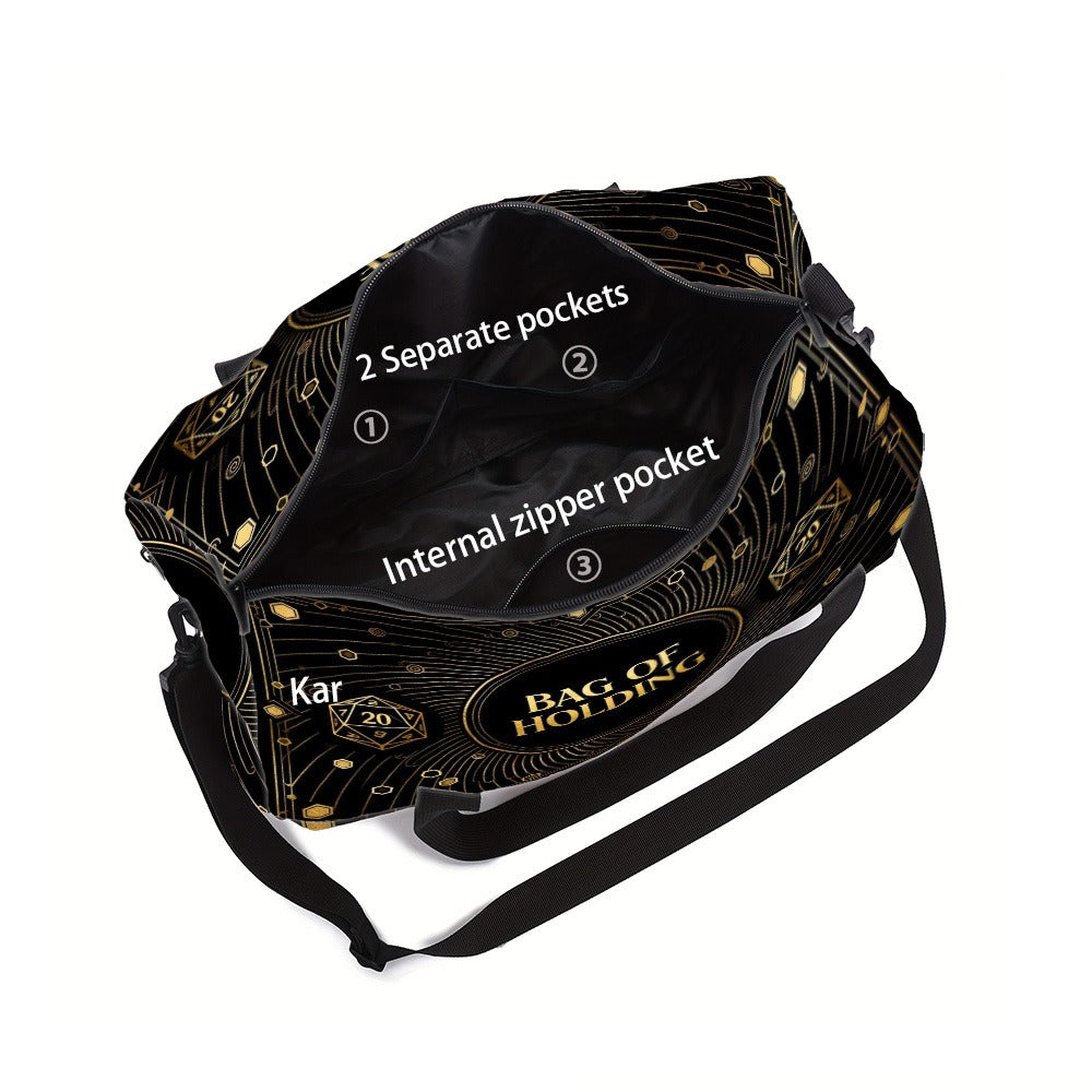 Carry On Luggage – Polyester, Large Capacity, Adjustable Strap, for Travel & Everyday – detail view 5