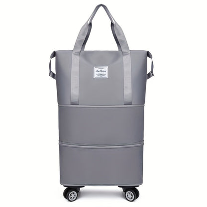 Carry On Luggage – Soft Shell, Expandable, Foldable, Spinner Wheels – detail view 2