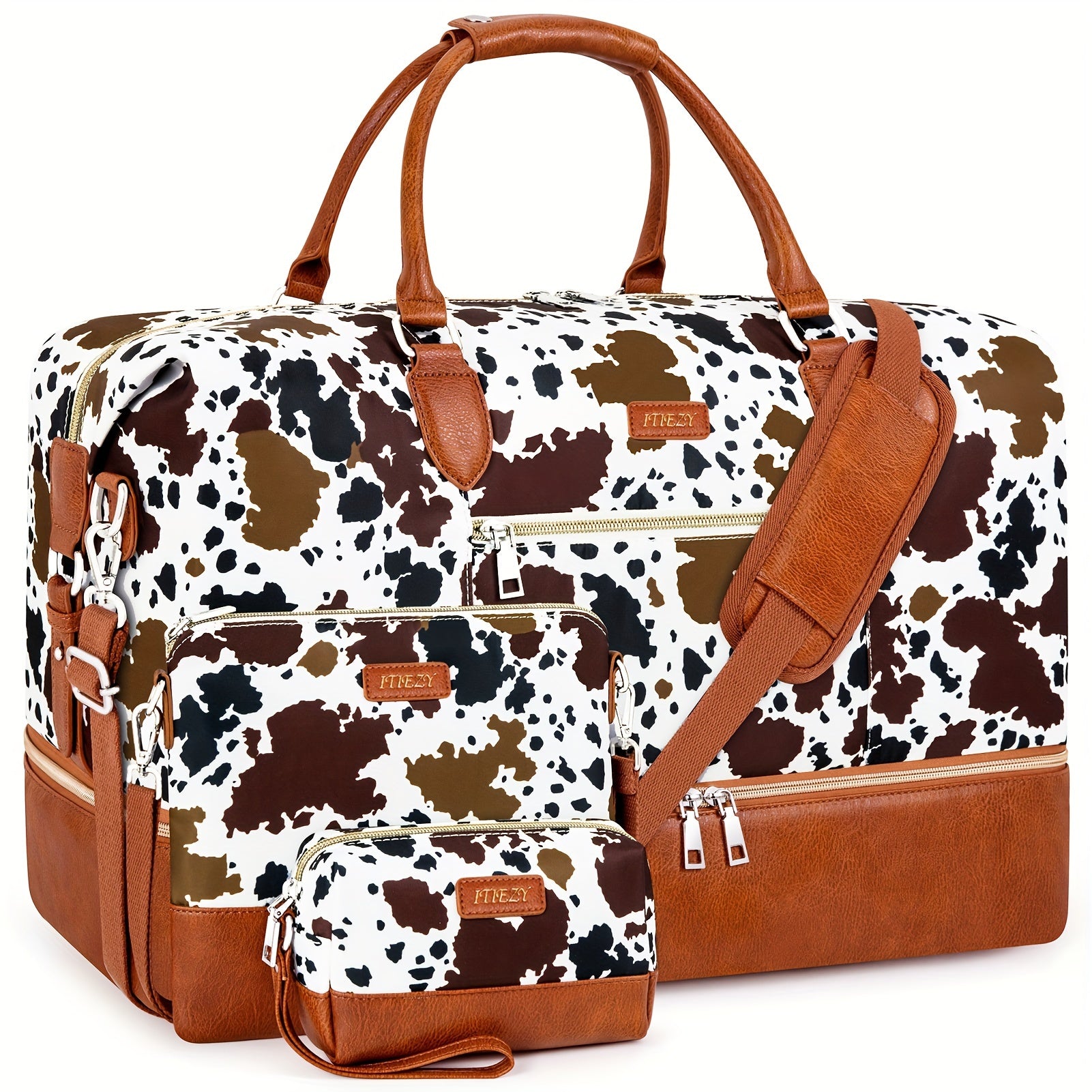 Carry On Luggage – for Travel, Large Weekender Shoe Compartment Duffel – detail view 15