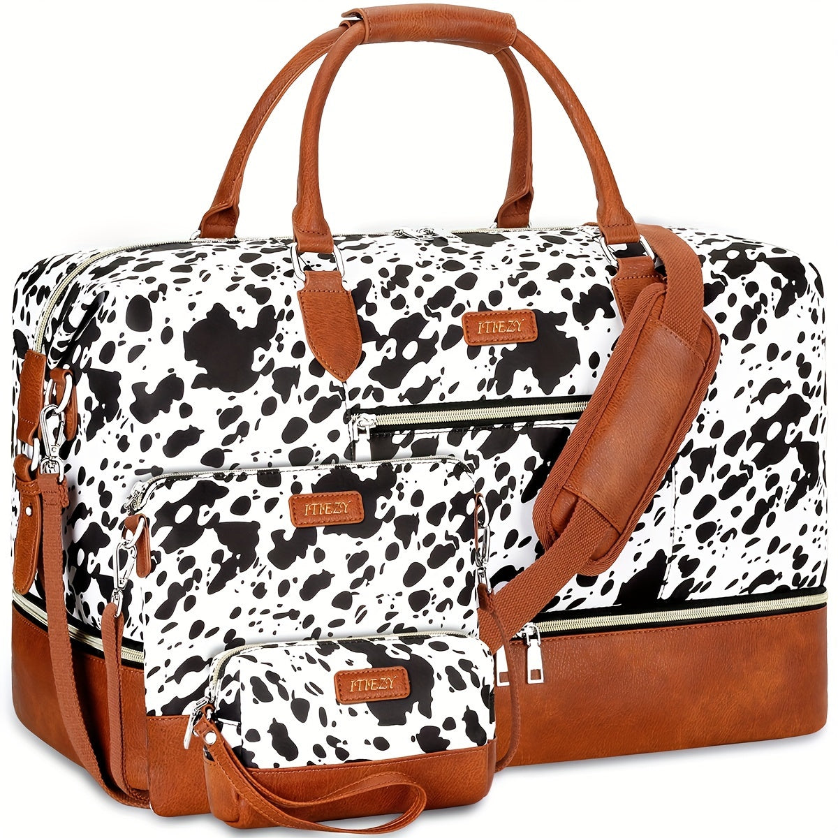 Carry On Luggage – for Travel, Large Weekender Shoe Compartment Duffel – detail view 13