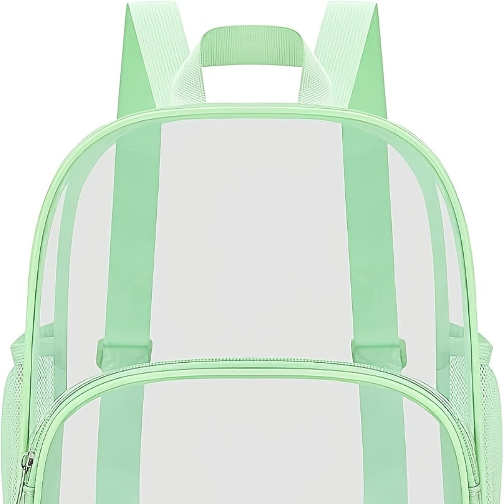 Transparent Backpack, Suitable for Stadium Events, Concerts, Sports Competitions, Work And Travel