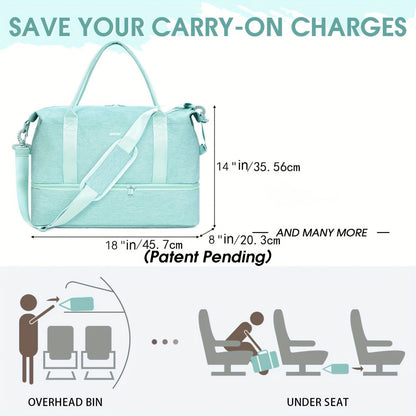 Carry On Luggage – 6 Colors, Foldable, USB Charging, for Travel | Bag Vero – detail view 7