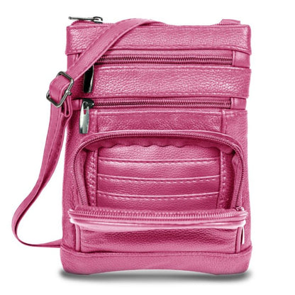 Women's Wallet – Genuine Leather, Multi Pocket, Adjustable Strap | Bag Vero – detail view 58