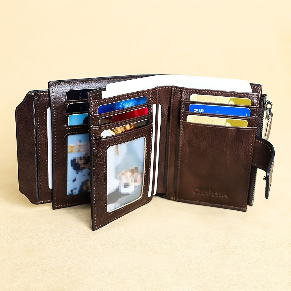 Men's Wallet – RFID Blocking, Card Slots Zipper Rfid Blocking | Bag Vero – detail view 24