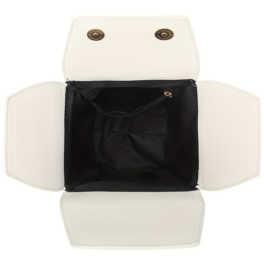 Crossbody Bag for Women – Novelty Fun Geometric Print Square | Bag Vero – detail view 7