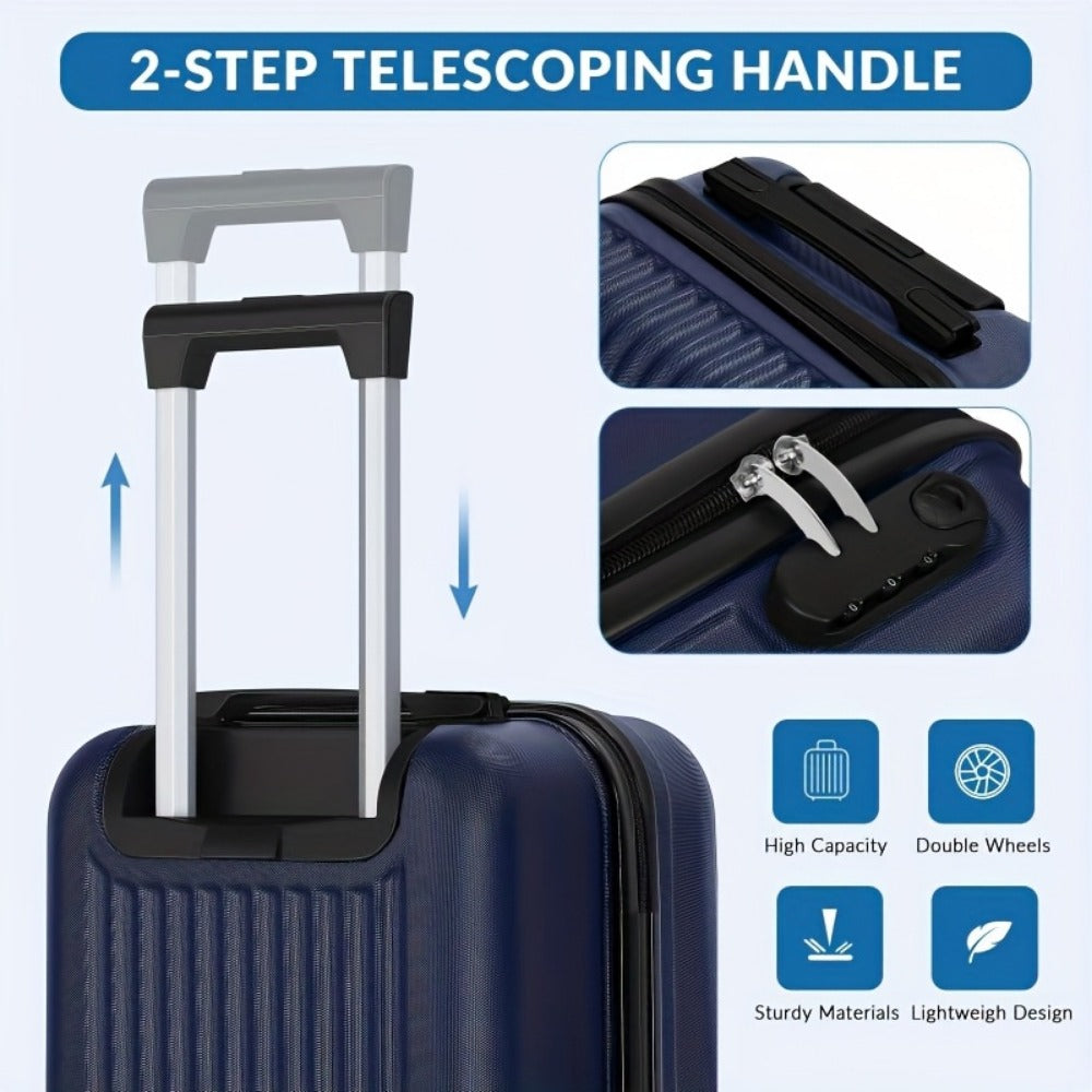 Carry On Luggage – 20 Inch, Hardshell, TSA Lock, Lightweight | Bag Vero – detail view 22