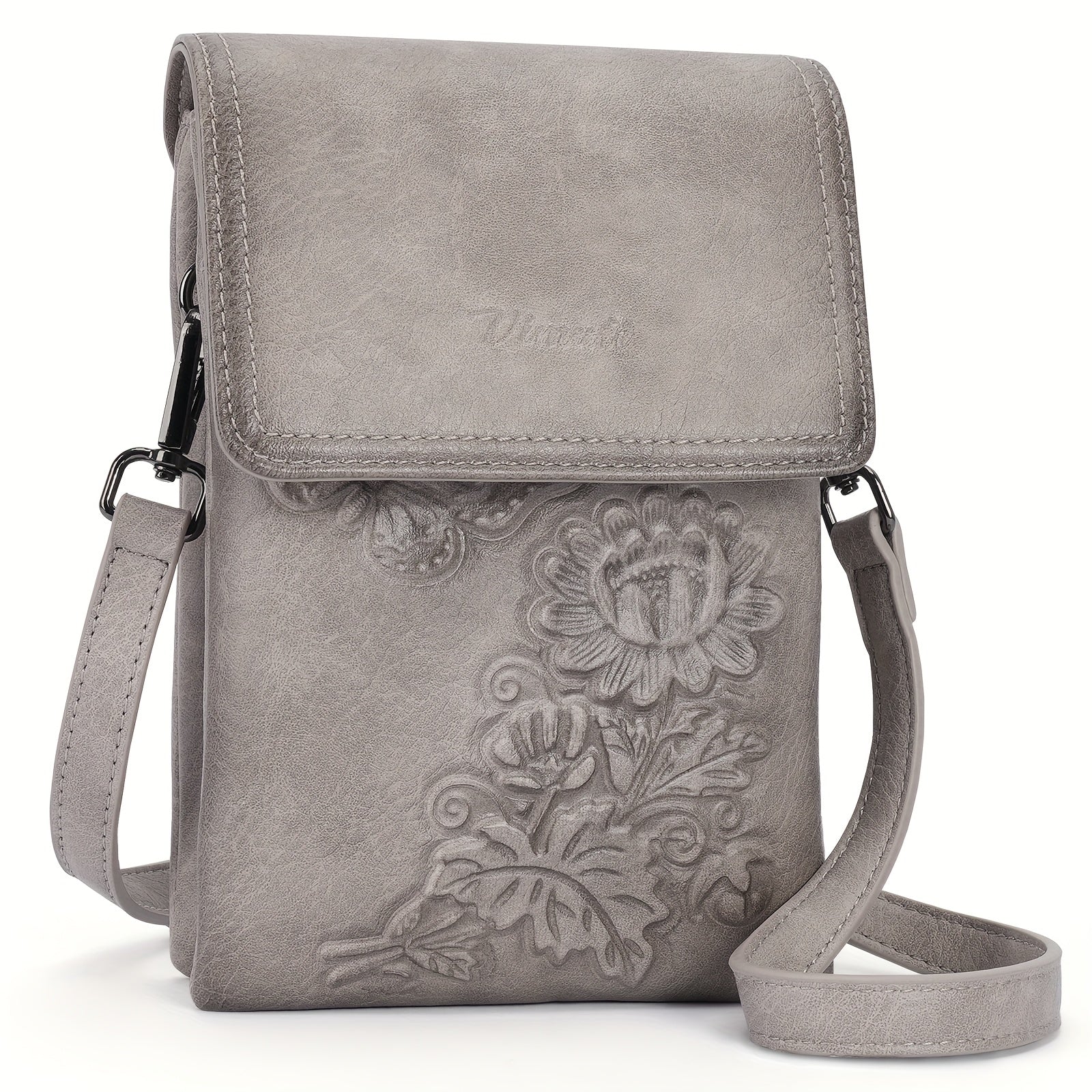 Crossbody Bag for Women – PU Leather, Quilted | Bag Vero – detail view 11