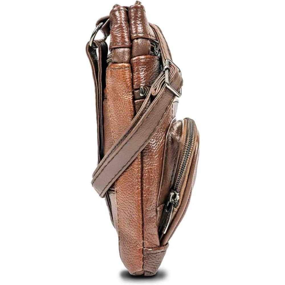Women's Wallet – Genuine Leather, Multi Pocket, Adjustable Strap | Bag Vero – detail view 69