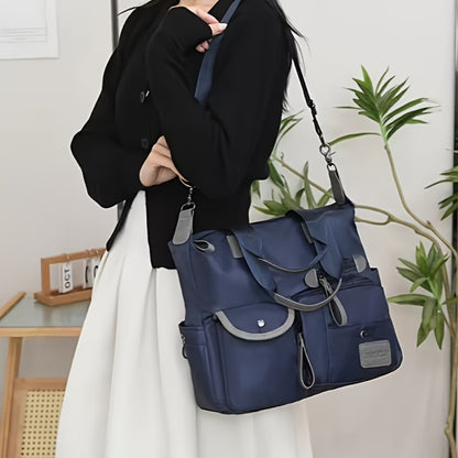 2025 New Fashion Large Capacity Handbag Casual Nylon Shoulder Cross, (with 2/5pcs Random Color Specification Perfume Bottle), Women's Backpack Cross, Women's Handbag, Handbag, Large Capacity Handbag Is Suitable for Christmas Gifts, Halloween Gifts