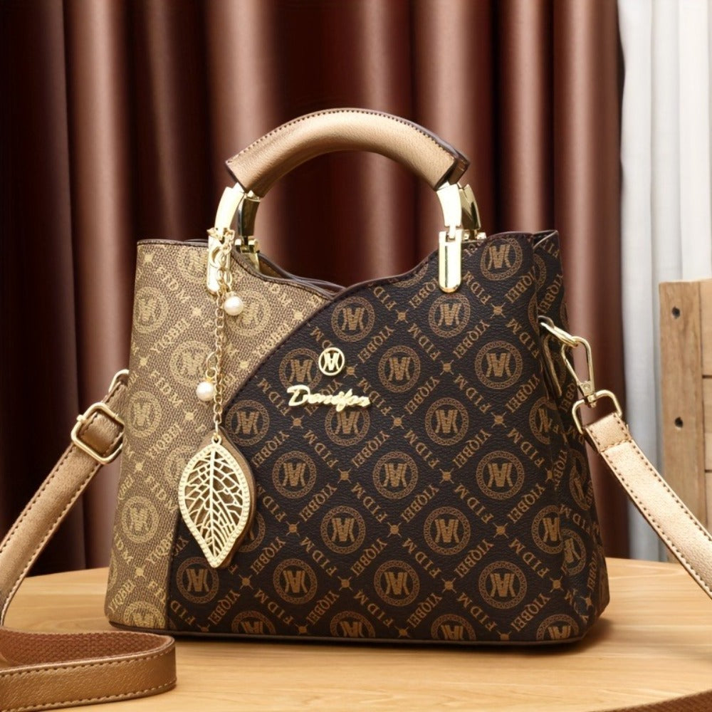 High-End Elegance Elegant Three-Piece Set of Mother-In-Law Bags Easiest for Match High-Quality Satchel Bag Trendy Fashion Travel Presbyopic Women'S Bag