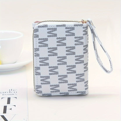 Classic designer letter printed three fold Women's wallet, casual style, fashionable Women's credit card holder - a high-quality gift for women