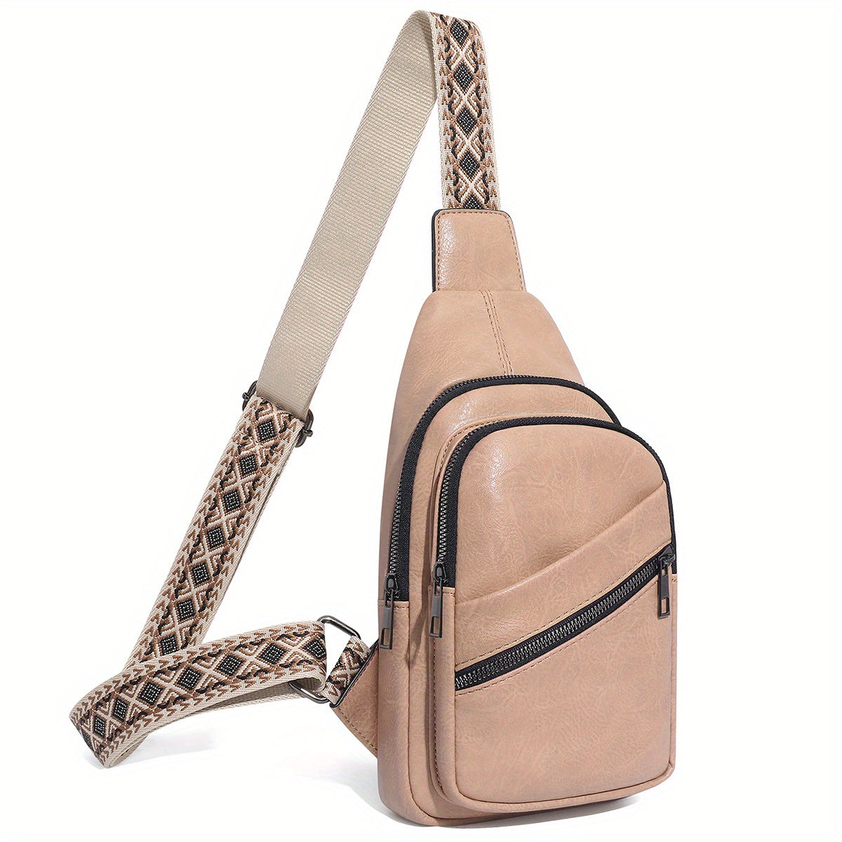 Stylish Crossbody Bag for Women - Multi-Functional Solid Hue - Ideal Chest Bag for Everyday Use, Casual Events & Travel - Lightweight & Comfortable Women'S Sling Shoulder Bag