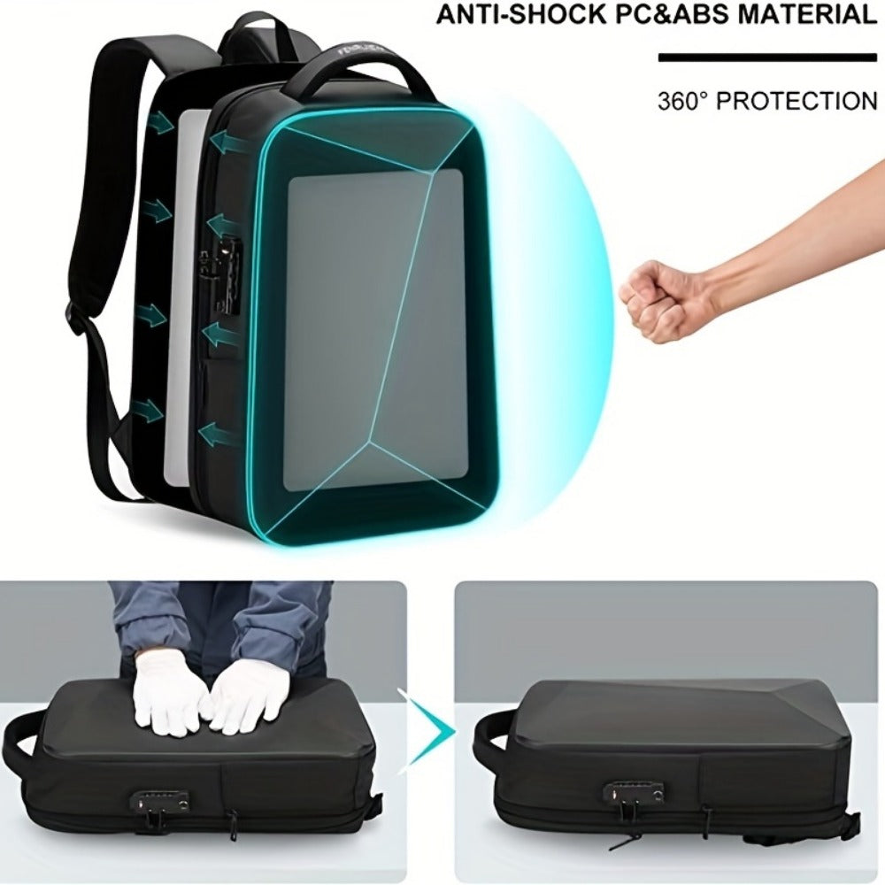 Laptop Backpack – Expandable, Anti-Theft, Large Capacity, for Travel & School | Bag Vero – detail view 8