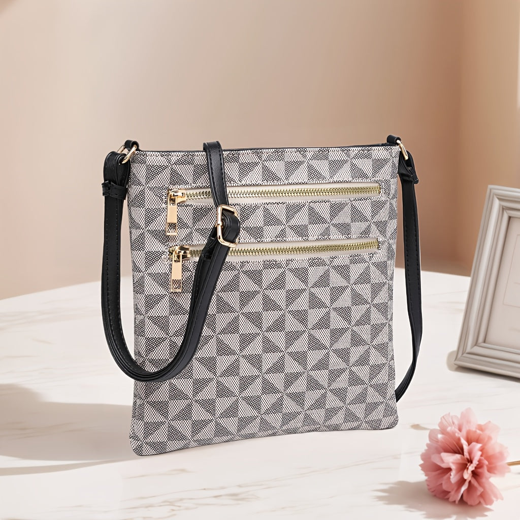 Crossbody Bag for Women – 11 Colors, Quilted, Adjustable Strap, Lightweight | Bag Vero – front view