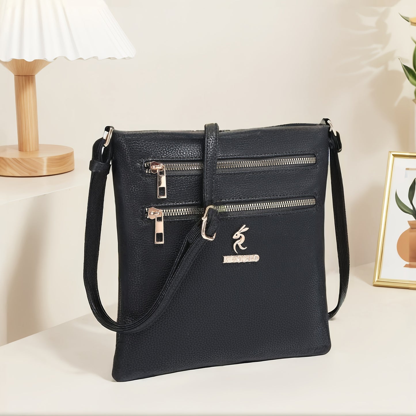 Crossbody Bag for Women – 11 Colors, Quilted, Adjustable Strap, Lightweight | Bag Vero – detail view 7