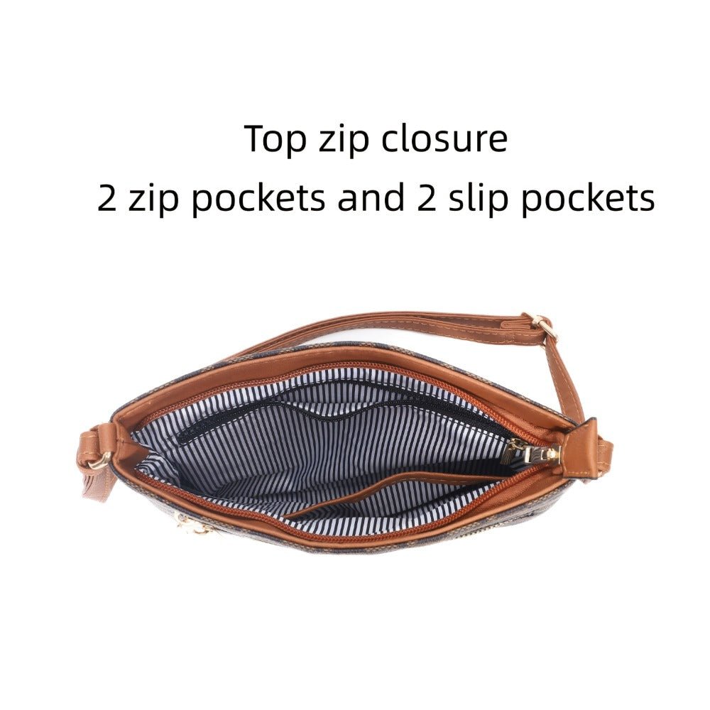Crossbody Bag for Women – 11 Colors, Quilted, Adjustable Strap, Lightweight | Bag Vero – detail view 13