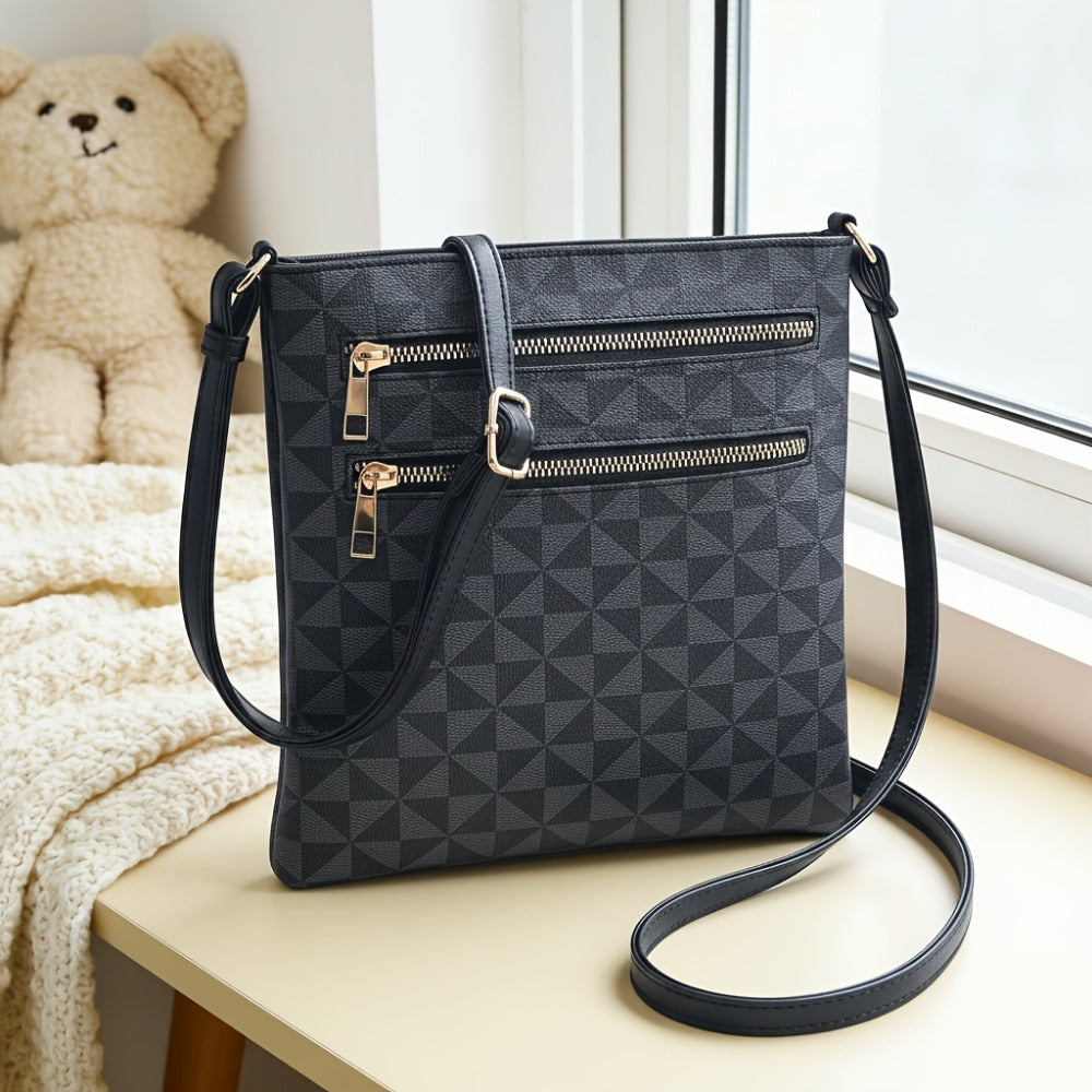 Crossbody Bag for Women – 11 Colors, Quilted, Adjustable Strap, Lightweight | Bag Vero – front view