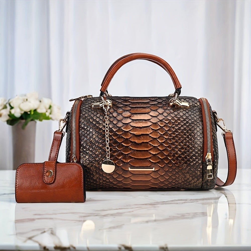 Crossbody Bag for Women – 2-Piece, Large Capacity, for Travel | Bag Vero – front view