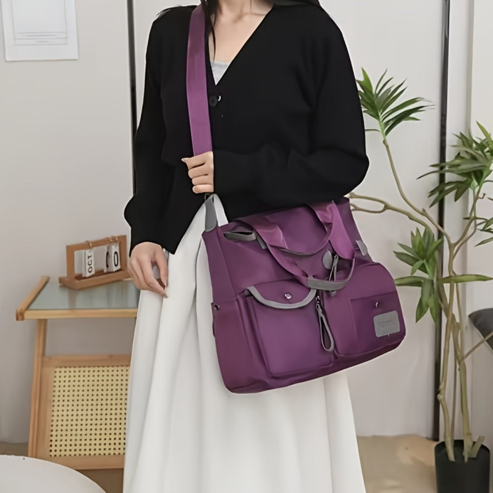 Crossbody Bag for Women – 4 Colors, Nylon, Large Capacity, Lightweight | Bag Vero – front view