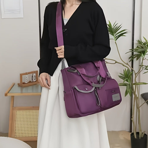 Crossbody Bag for Women – 4 Colors, Nylon, Large Capacity, Lightweight | Bag Vero – front view