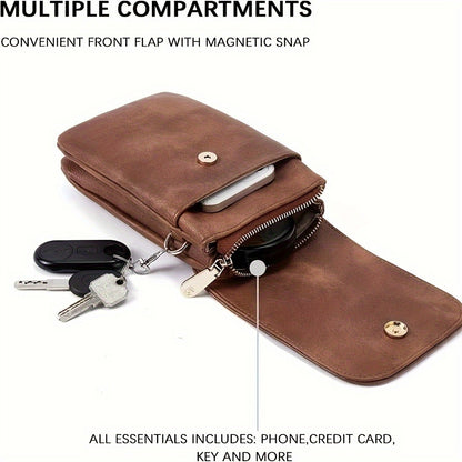 Crossbody Bag for Women – 4 Colors, PU Leather, Adjustable Strap | Bag Vero – detail view 12