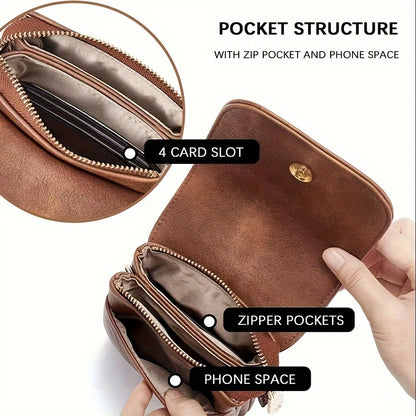 Crossbody Bag for Women – 4 Colors, PU Leather, Adjustable Strap | Bag Vero – detail view 13