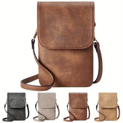 Crossbody Bag for Women – 4 Colors, PU Leather, Adjustable Strap | Bag Vero – front view