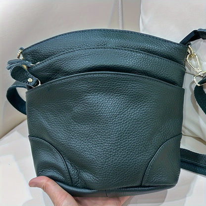 Crossbody Bag for Women – 5 Colors, Genuine Leather | Bag Vero – front view
