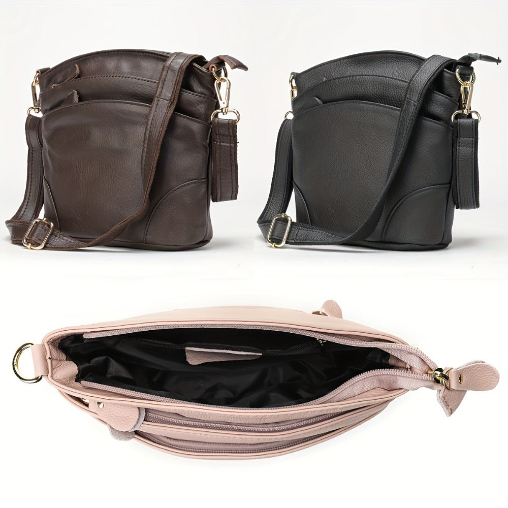 Crossbody Bag for Women – 5 Colors, Genuine Leather | Bag Vero – detail view 7